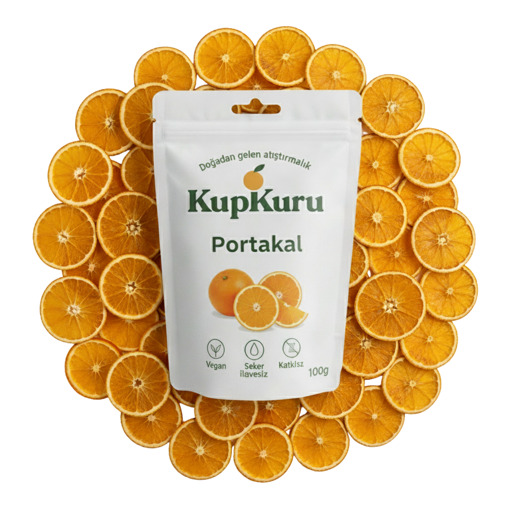 KupKuru Portakal Kuru Meyve Cipsi