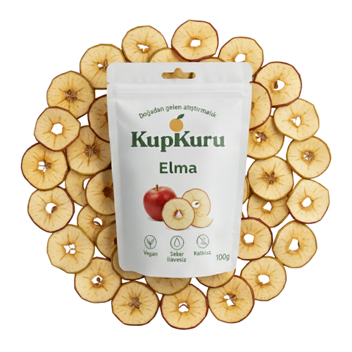 KupKuru Elma Kuru Meyve Cipsi