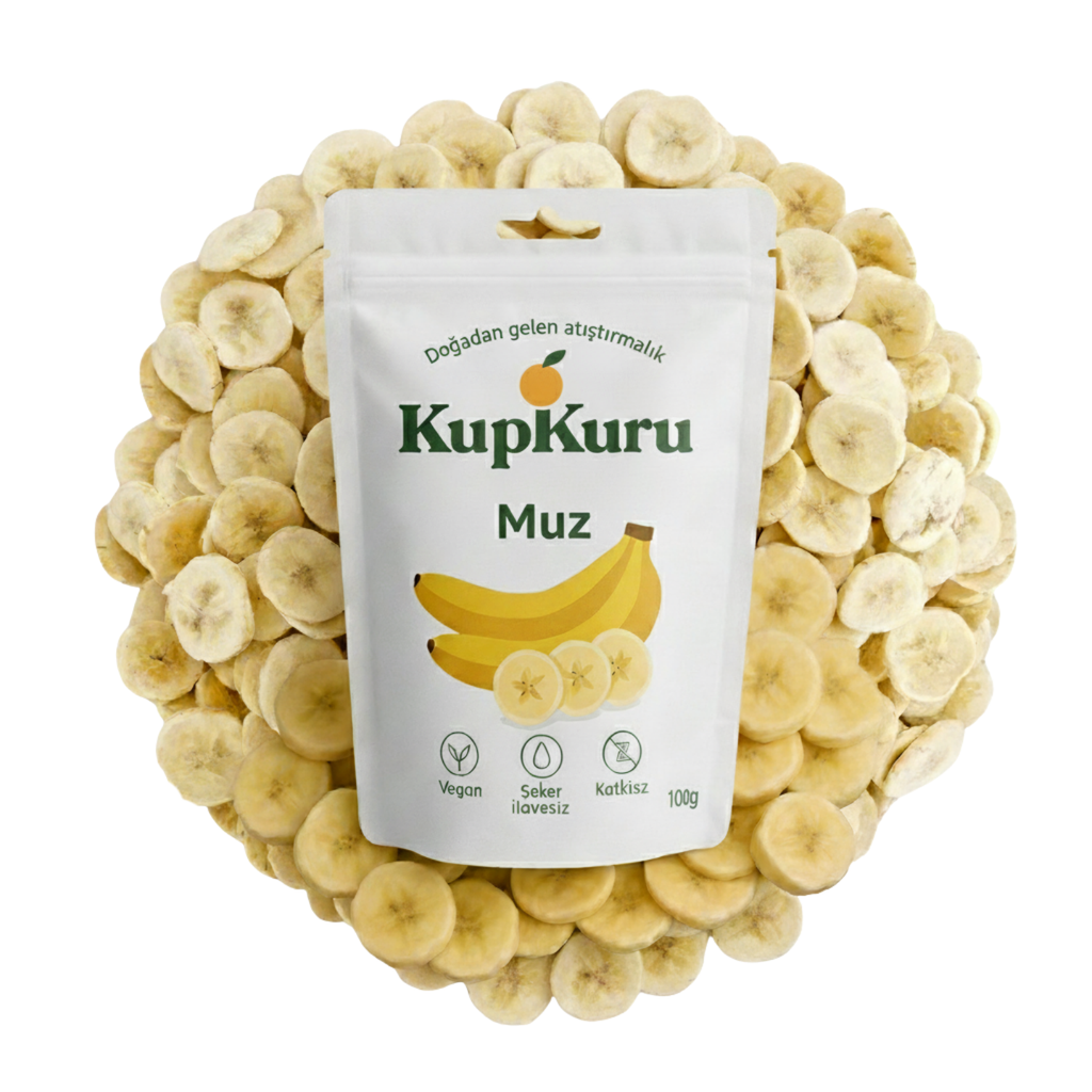 KupKuru Muz Kuru Meyve Cipsi