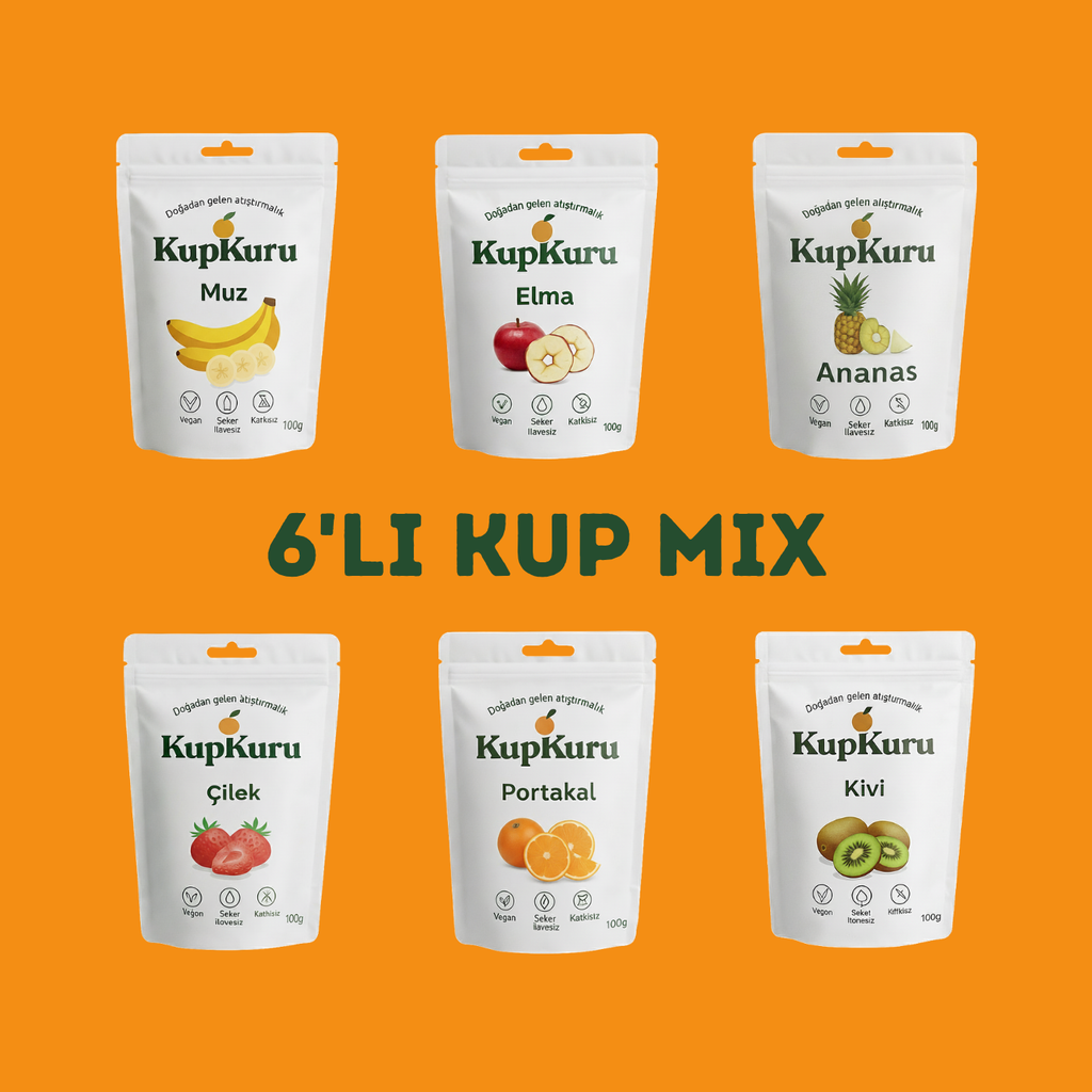 KUPKURU 6'LI KUP MIX